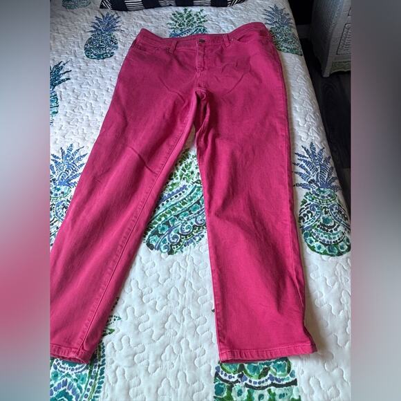 Chico's Slim leg ankle pants Chico's size 2 which is like a 12 - Picture 3 of 4